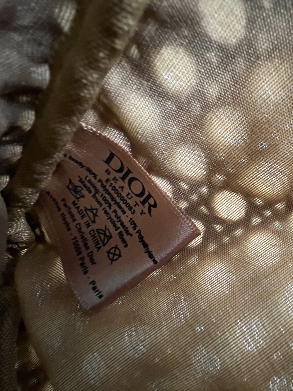 Dior Raffia Cosmetic Pouch Bag limited edition 2026 NIB - Picture 9 of 11